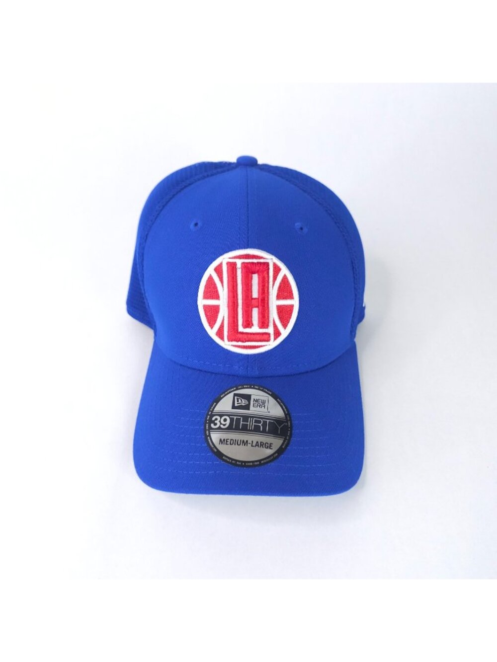 Los Angeles Clippers Hat Cap Fitted Mens Large Blue NBA Basketball New Era Poly